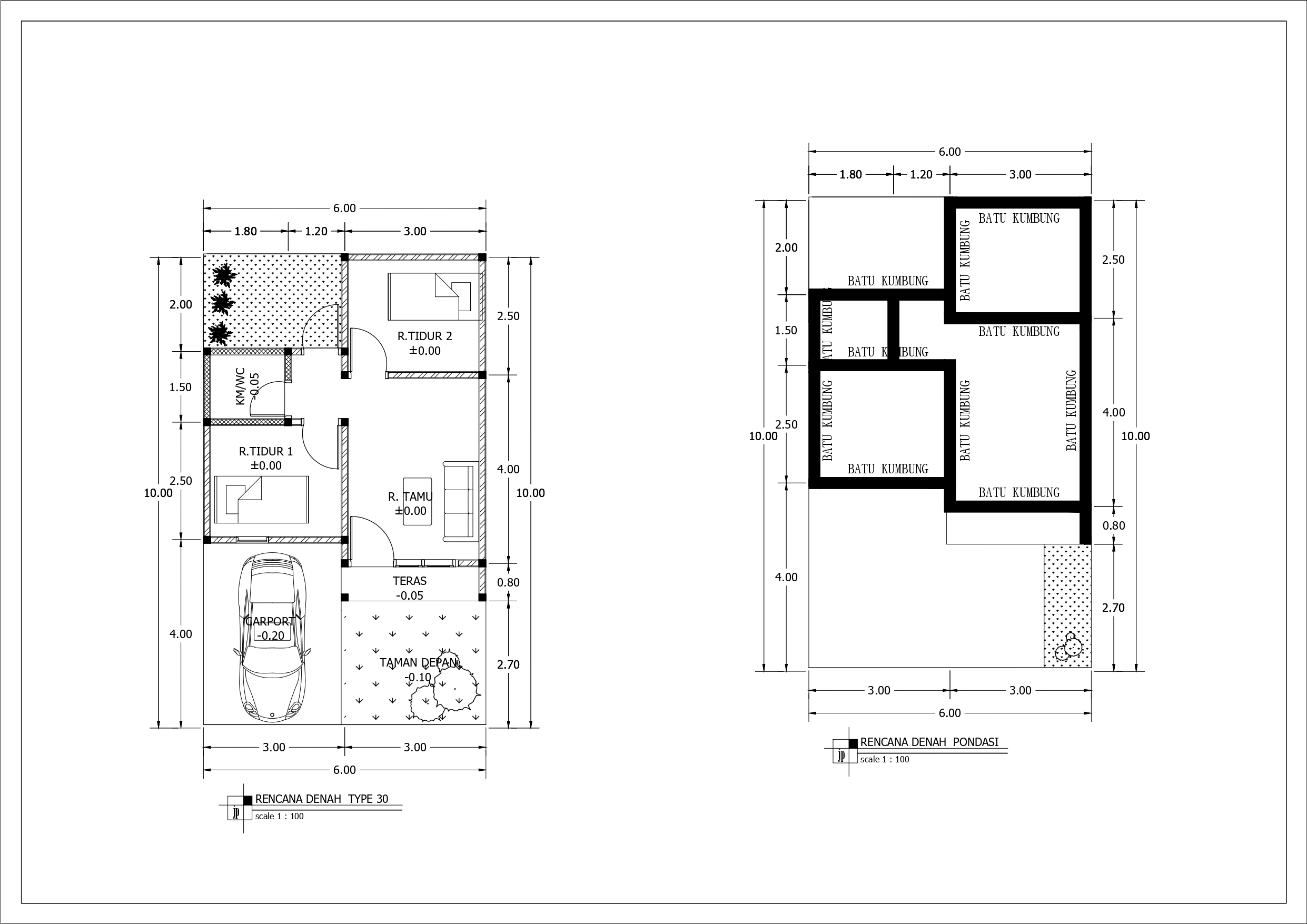 Citra Griya Panjen Tipe 30